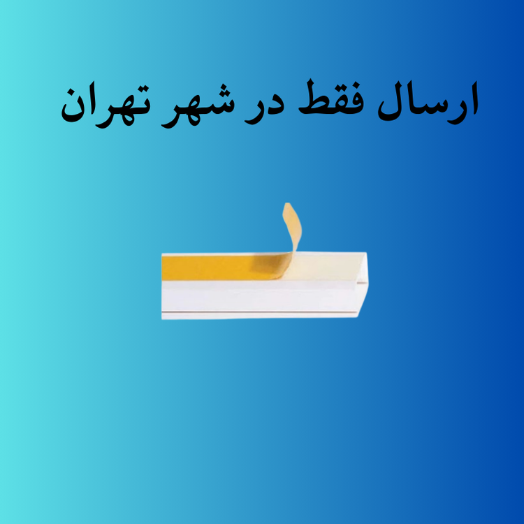 داکت 20*20 میلی متر پشت چسب دار دانوب - شاخه 2 متری (بسته 10 عددی)